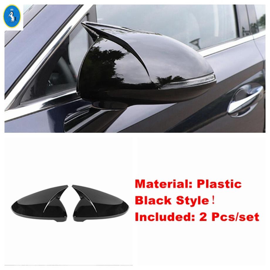 Car Rear Window Shutter / Wing Case Rearview Mirror Cover Trim For Hyundai Sonata DN8     Exterior Accessories