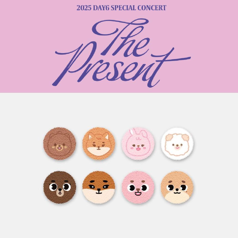 

Предзаказ 2025 DAY6 Специальный концерт The Present DENIMALZ Секретный буклированный значок Random 3ea
