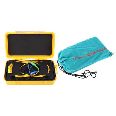 Box Cavo di Lancio OTDR SC UPC SC APC SM 2km Eliminatore Zona Morta Anello Fibra Ottica