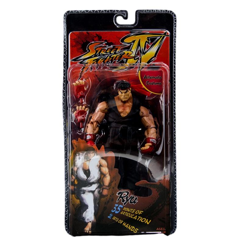 Neca Street Fighter 4 Sammlerfigur, hochbewegliches Guile-PVC-Modell