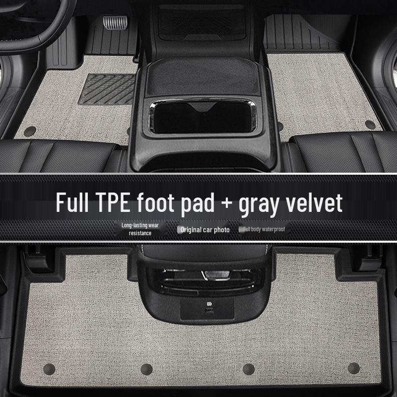 Fengshen L7 TPE Full Coverage Floor Mats: Driver's Foot Pad, Carpet, and Trunk Mat