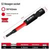 Extended S2 Hex Socket Driver Bits Set for Electric and Pneumatic Screwdrivers