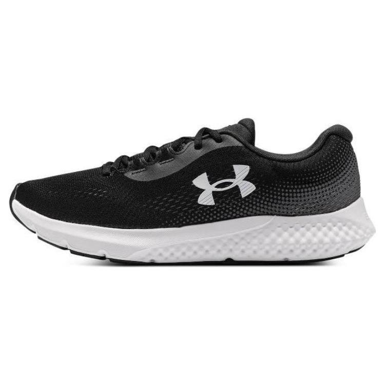 New Under Armour Charged Rogue 4 Shoes 'Black White' 3026998-001