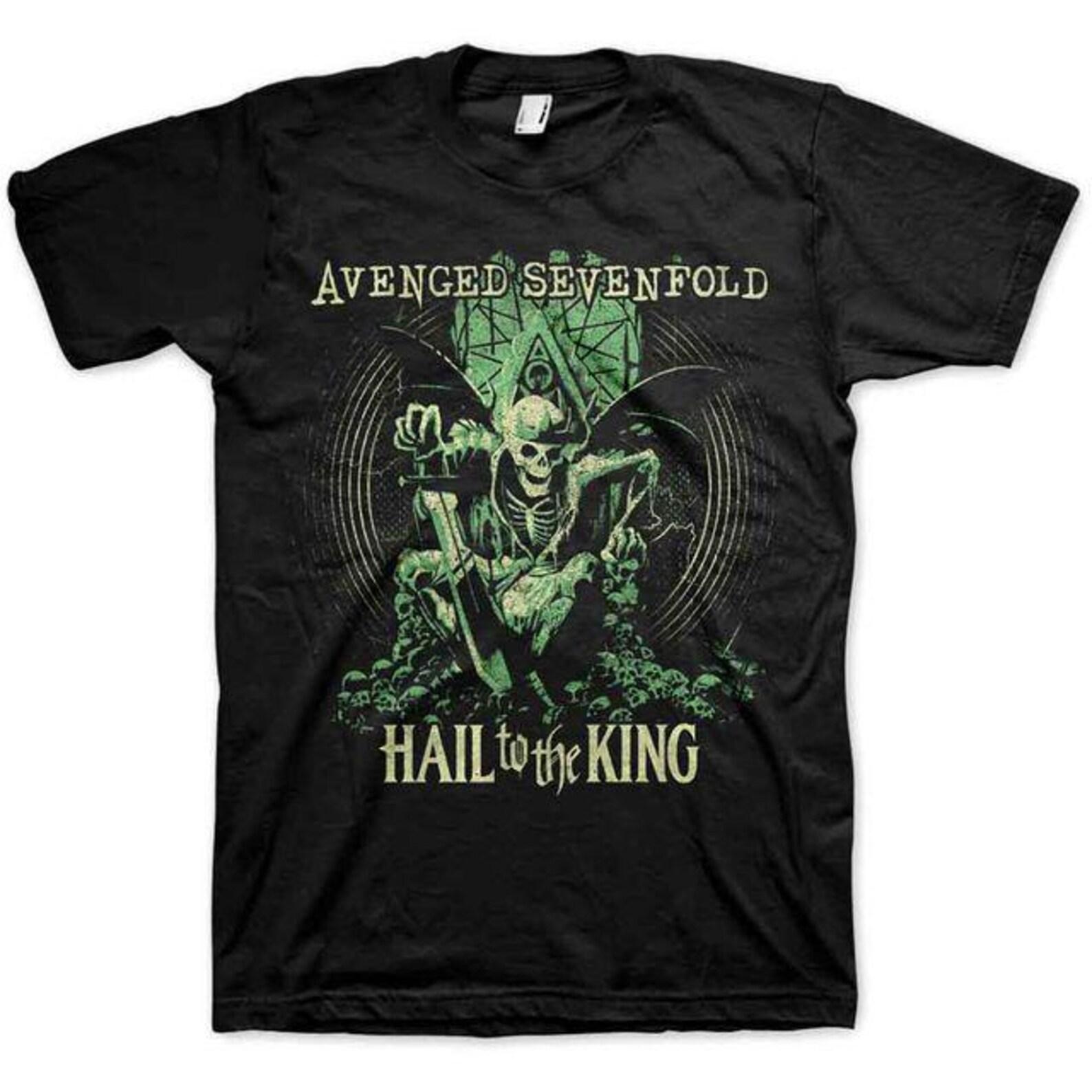 AVENGED SEVENFOLD Hail To The King Band T-Shirt S