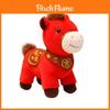 Peluche Cavallo con Imbottitura in Cotone PP per Regalo Zodiaco Cinese
