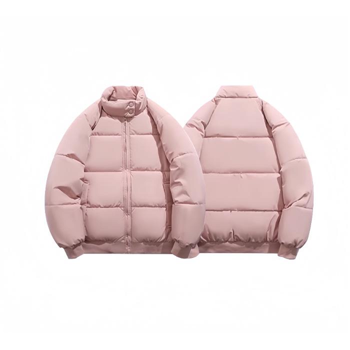 

МОДА Хэбэй легкая картонная машина хлопок заполненный 3D эластичный [сжимаемая картинка] зима новый колледж стиль пара хлопок розовая куртка Одежда S розовый