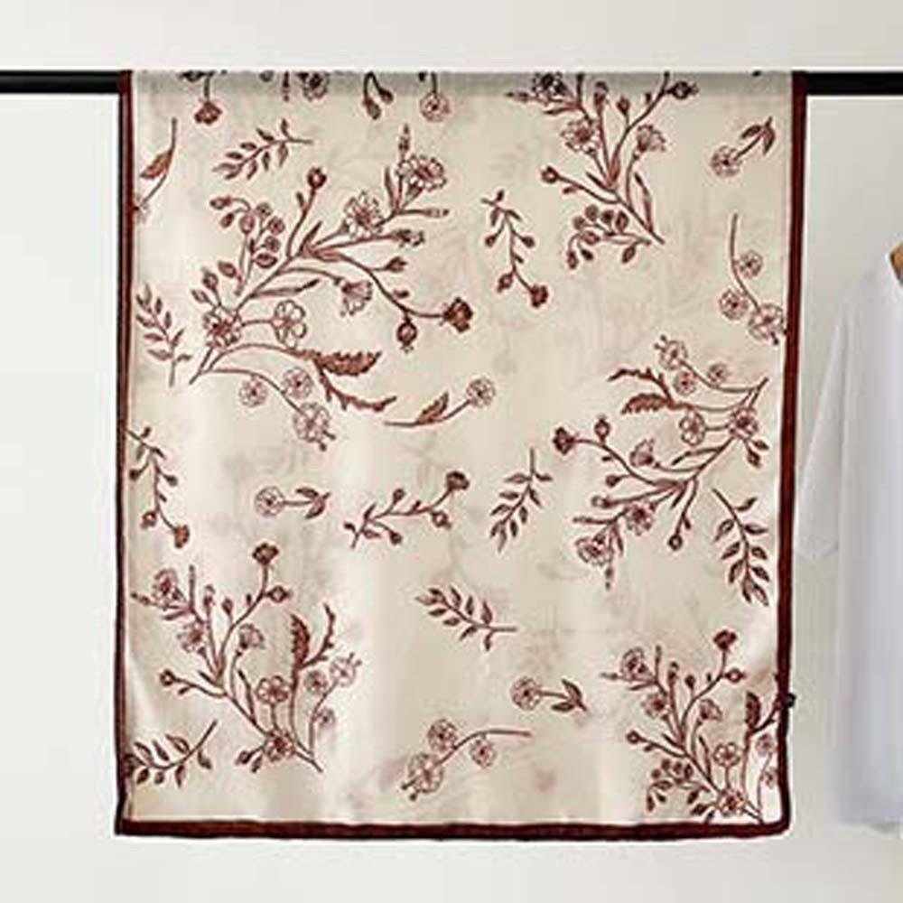 Long Thin Large Shawl Bird Patterned Sunscreen Headscarf Women Floral Scarf  Vacation