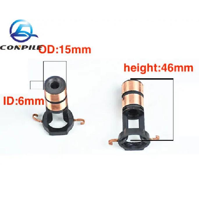 2pcs for Toyota Highlander Corolla prado Camry Reiz Crown Generator Slide Copper Slip Ring