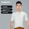 Summer Cycling Jersey Short-Sleeve Breathable Quick-Dry Men's Top for Road And Mountain Bikes, Light Green, XL