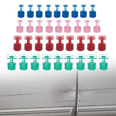 10Pcs Car Dent Glue Pulling Tabs, Dia 7mm-12.9mm Dent Removal Puller Tabs Auto Paintless Dent Repair Tool for SUV, Car, Trucks