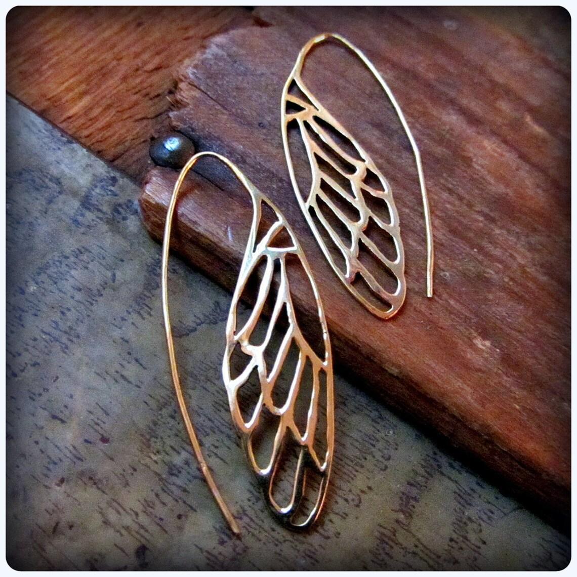 

Винтажные серьги-капли с крыльями ангела, уникальные милые и крутые модные украшения