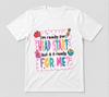 I'm Ready For Head Start But Is It Ready For Me Graphic Gift White T-shirt