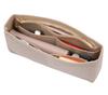 SHINGONE Horizontal Felt Suitable for Luxury Small Inner Bag for Women and Men Bag-in-Bag, Beige, Bags, Zippered, Size, Lightweight, Organized,