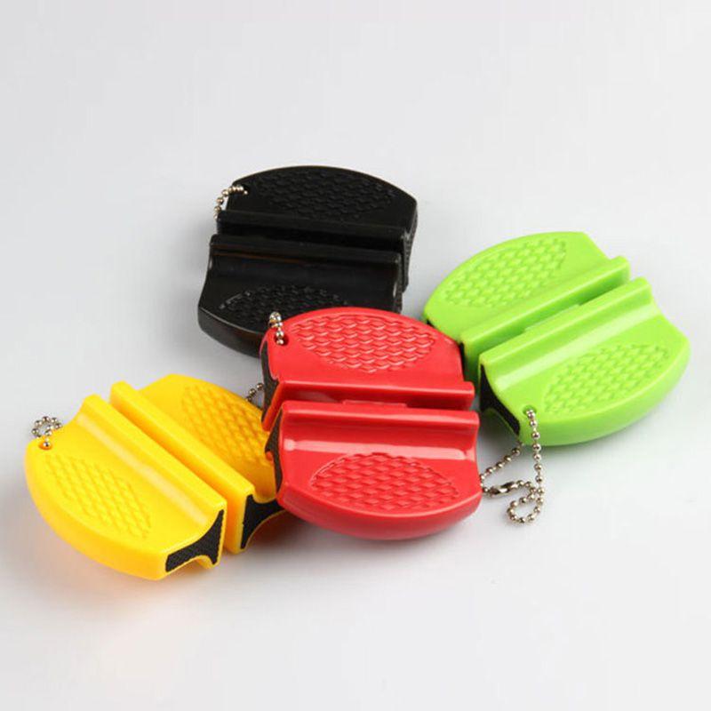 Mini Pocket Sharpener Camping Tapered Sharpening Stone Tool Kitchen