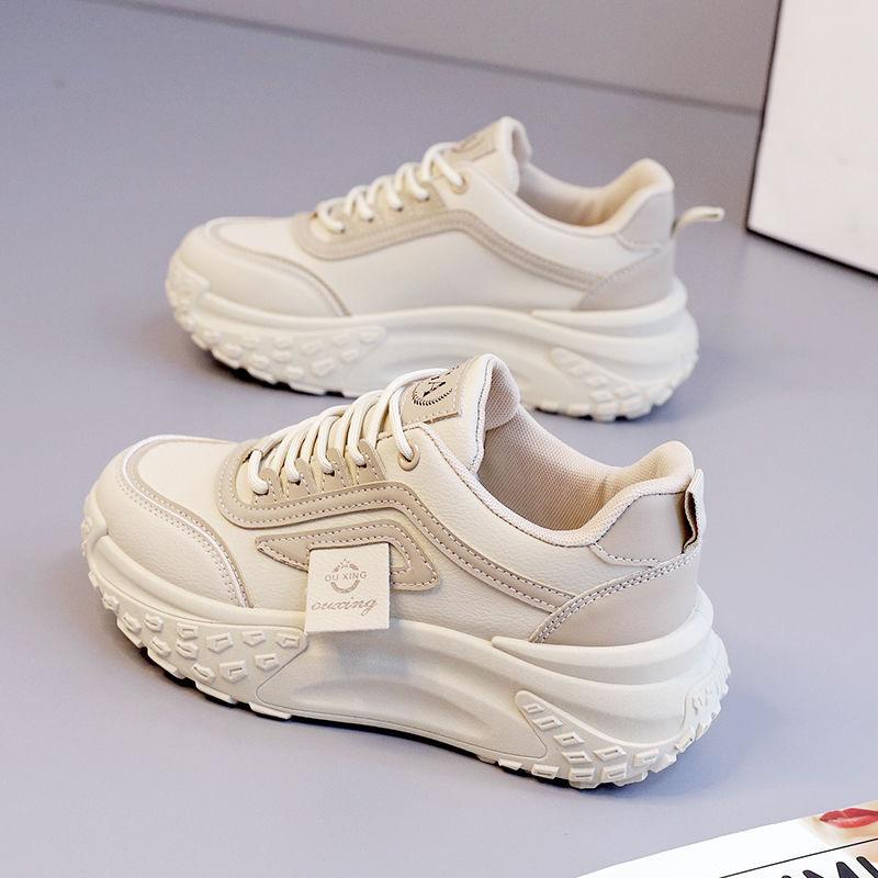 2025 Autumn New Dad Shoes Broken Size Thick Sole Heightening Women's Shoes Trend Fashion Versatile Sports Casual Shoes Trend