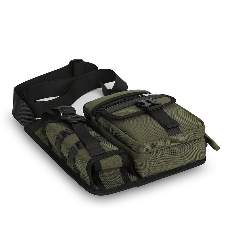Outdoor Shoulder Bag Men's Water Kettle Umbrella Crossbody Bag Large Capacity Mobile Phone Bag