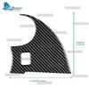 For Mitsubishi Outlander 2017 2018    Real Soft Carbon Fiber Sticker LHD RHD Central Air Outlet Frame Panel Trim