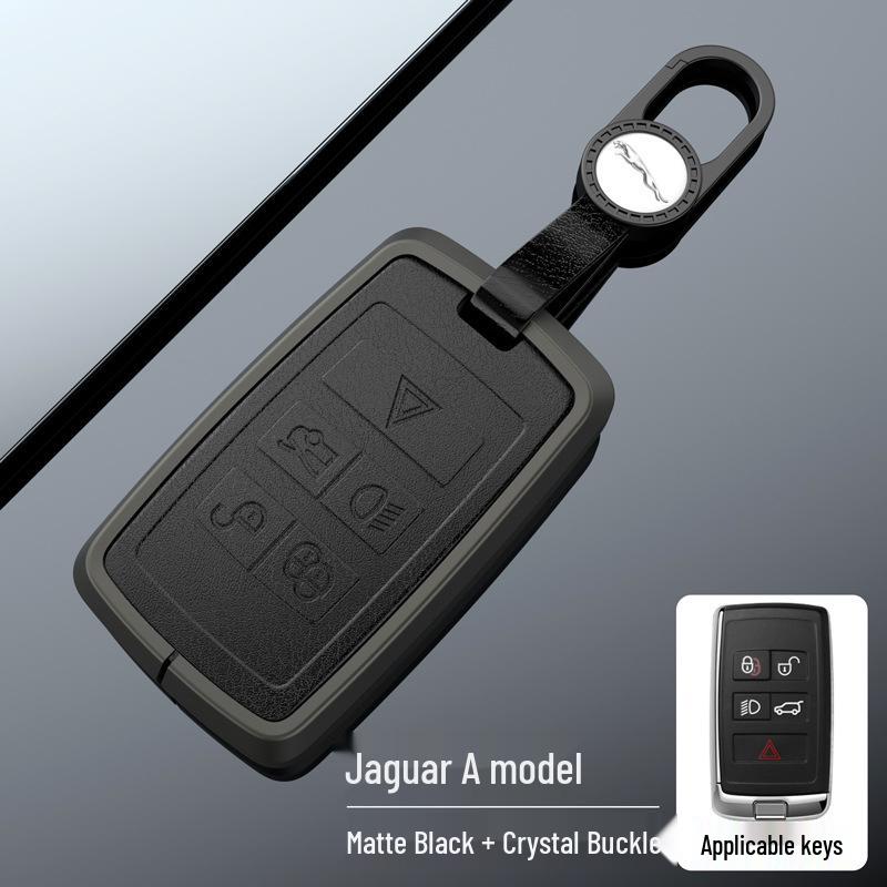 Jaguar Schlüsselhülle für 2022-2024 XEL/XFL/FPACE/XF/EPACE/XE Metallschale