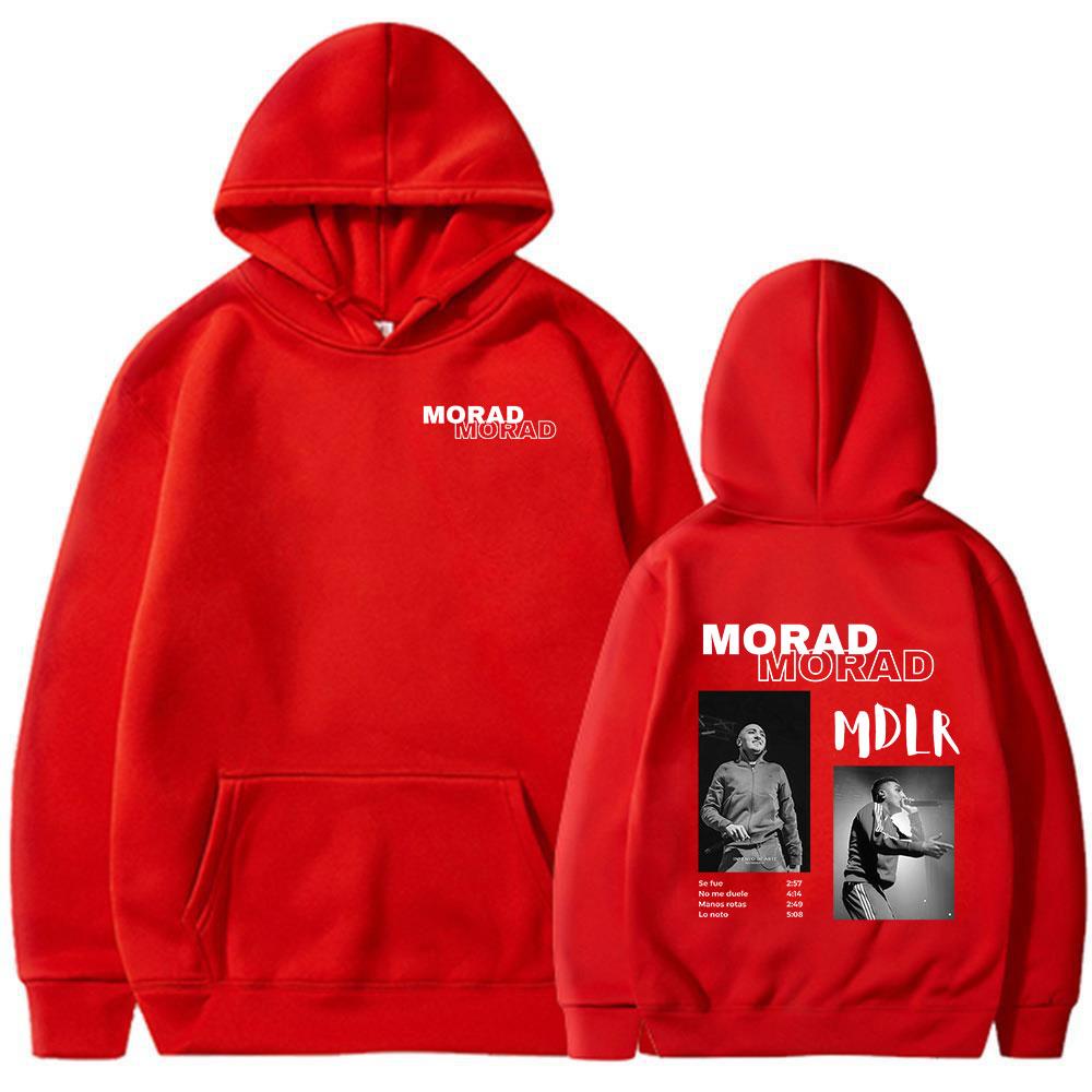 Rapper Morad MDLR Tour Album 2025 Hoodies Men Women Clothing Hip Hop Fashion Hooded Sweatshirts Long Sleeve Pullovers Streetwear