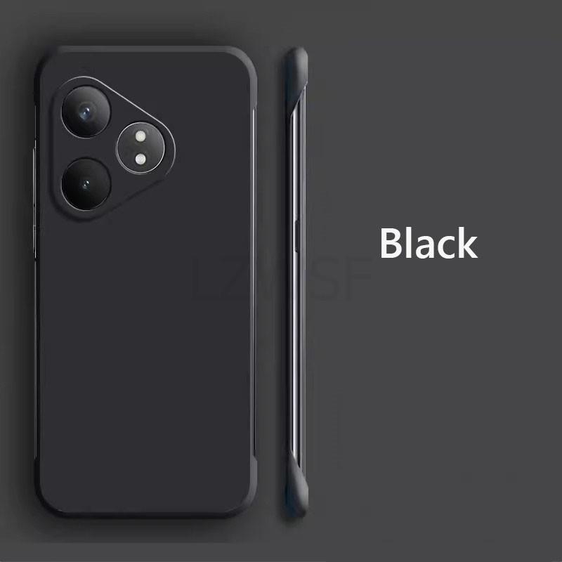 Frameless Slim Skin Matte Hard PC Back Cover Case For Realme GT Neo6 SE GT 6 6T GT6 GT6T Neo6SE ShockProof Fundas Coque