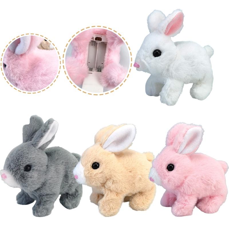 Electronic Rabbit Plush Toy Gift For Kids Educational Interactive