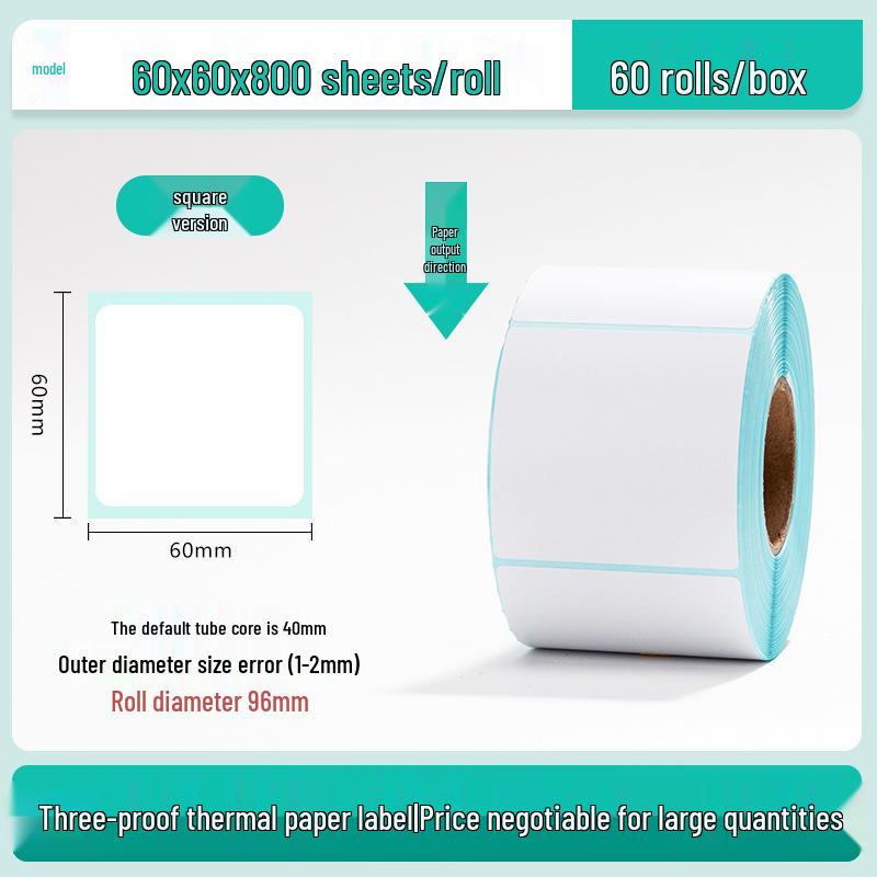 100x150 Self-Adhesive Thermal Paper Labels for Logistics
