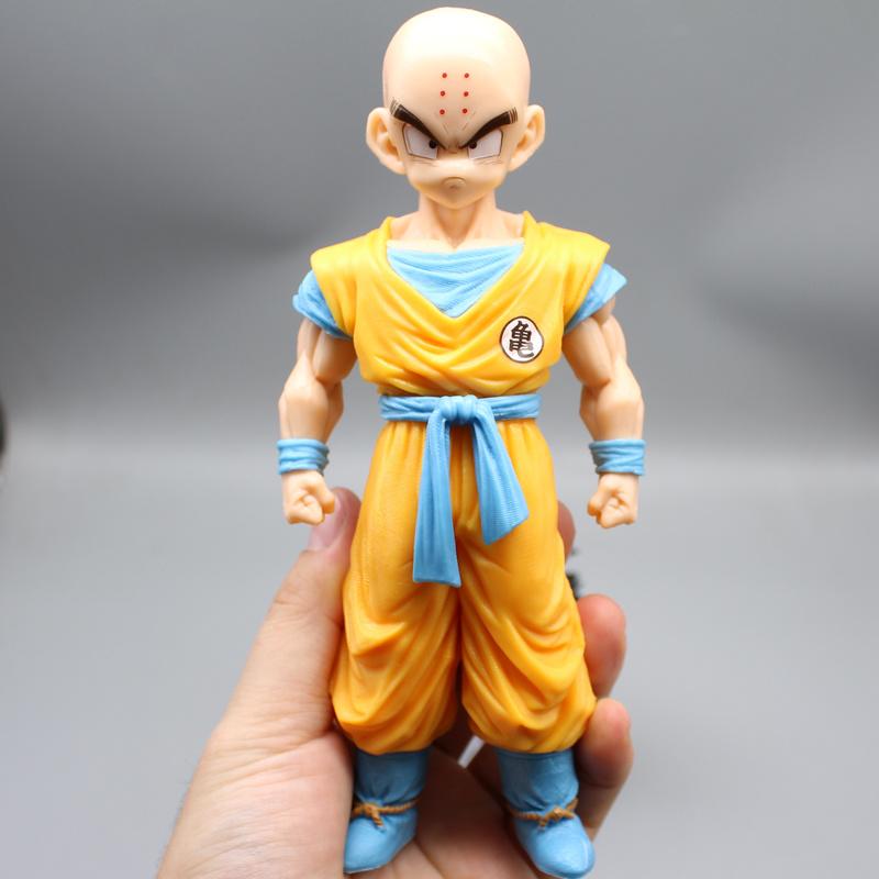Dragon Ball Gk Infinite Warrior Series Krillin Son Gohan Battle Stand Model Desktop Decoration Collectibles Childrens Toy Gift Z Round Sensory