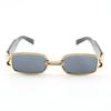 Trendy Retro Hip Hop Small Frame Sunglasses - Fashionable Street Style Sun Protection