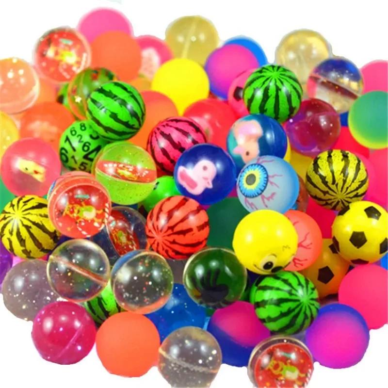 25mm Jumping Ball Plaything Anti Stress Bouncing Balls Children Water Engage With Bathing Playthings Outdoor Games Educational Toy for