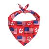 Dog Bandanas Independence Dress Up Festival Scarf Dogs Photography Towel