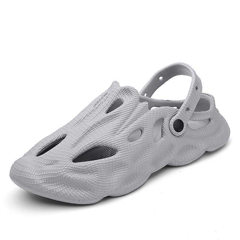 Lässige Kokosnuss-Loch-Schuhe, hohle Sommer-Strandschuhe, Sandalen und Hausschuhe