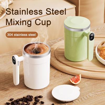 Cană magnetică de agitare automată, cană blender reîncărcabilă cu agitator detașabil, cană electrică portabilă de amestecare pentru ciocolată caldă, shake-uri proteice, cafea