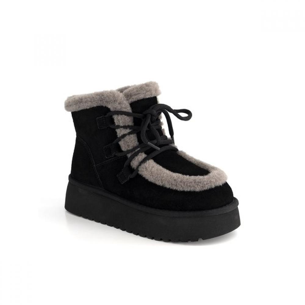 Tandy Women S Fur bootS Black G25447 225