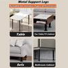 Heavy-Duty Telescopic Bearing Bracket Adjustable Height Sofa Leg  Bracket  Bed Bottom
