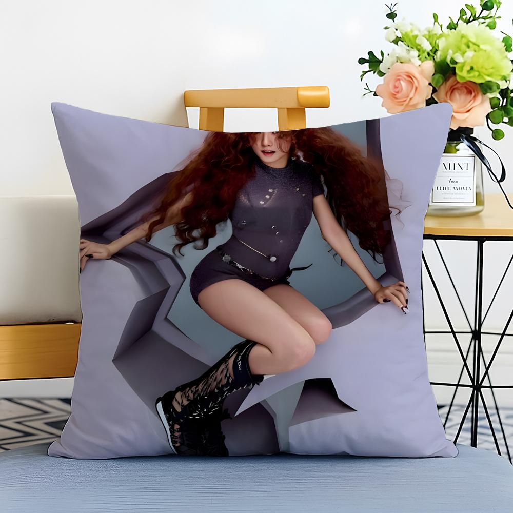 J Jisoo Kissenbezug Waschbar Leinen Kissenbezug Weich für Sofa Bett Gemütliches Zuhause Zimmer Dekoration