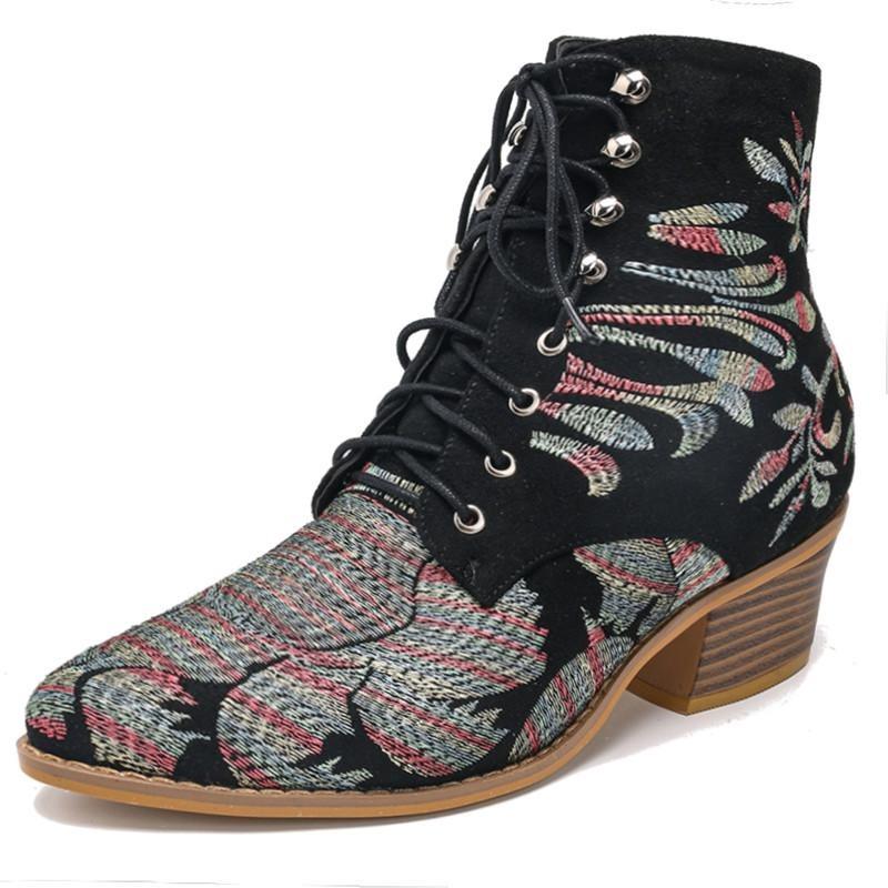 polyurethane Ankle Boots for Women High Heel Boots Sexy Pointed Toe Winter Fashion Shoes Woman Botas