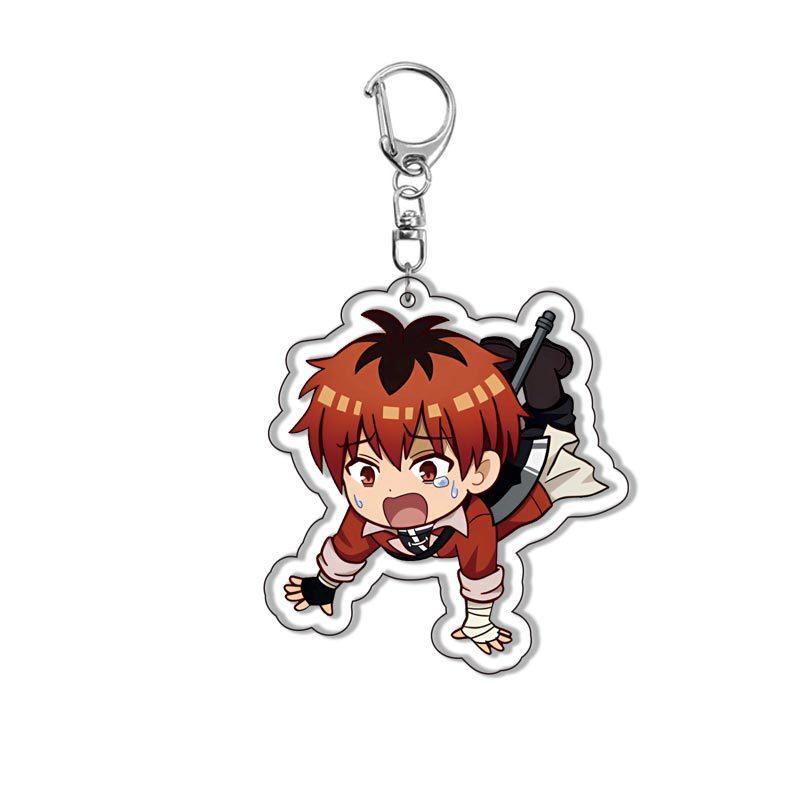 Frieren Beyond Journeys End Acrylic Keychain Himmel Anime Pendant Souvenir Merchandise Gift For Fans Cosplay Carry Mini Lightweight Portable Cute 55mm