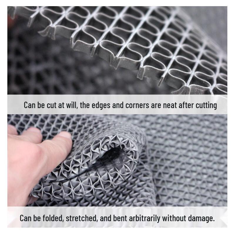 JIANGPU PVC Hollow Grid Anti-Slip Floor Mat