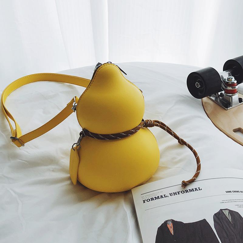 Black Wukong's Same Style Wine Gourd Crossbody Bag Ins Trendy Brand Personalized Backpack Unsex Messenger Bags