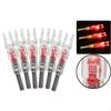 6 PCS Illuminated for with 0.21" / 5.3mm Diameter LED Nock Hunting Shooting