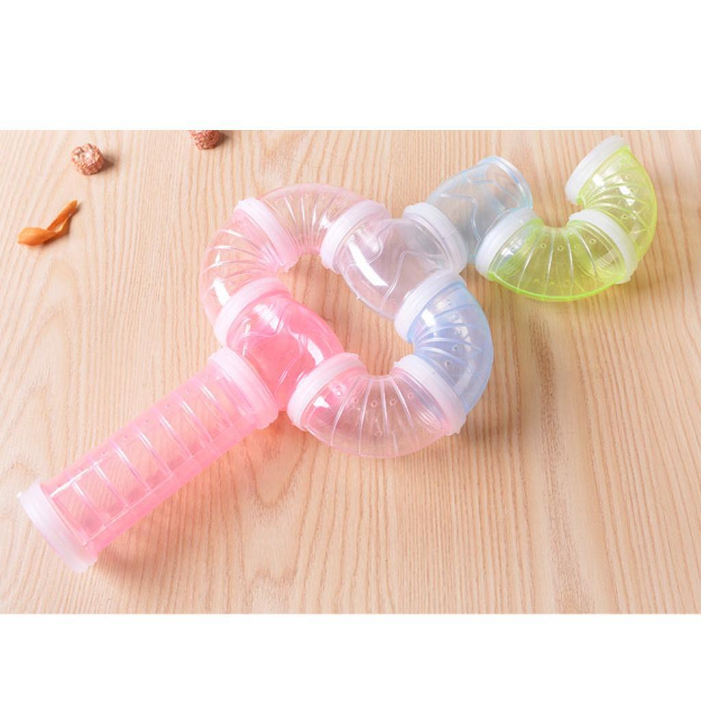 DIY Externally Connected Tunnel Tube Hamster Amusement Tube Toy for Small Pets