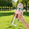 Dual-Use Spray Water Bottle Large Capacity Student Water Cup Outdoor Water Bottle  Gymnasium