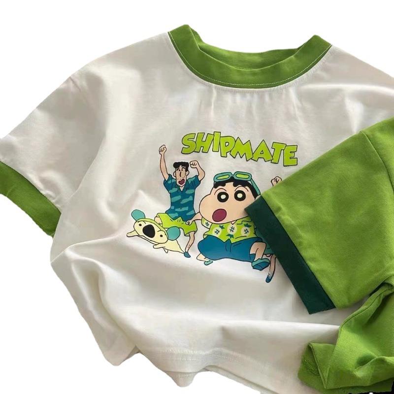 Детская футболка с короткими рукавами из чистого хлопка — фото 5