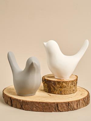 DIY Nordic Ceramic Bird Ornament Silicone Mold Resin Crafts Casting Cement Plaster Molds Candle Making Tools Home Desktop Decor