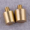 2Pcs M8 Thread Cone Battery Pole Adapter Terminals Connectors Fittings Brass Universal for Car Automobile Boat RV