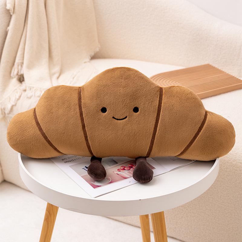 Creative Cute Pendant Bread Story Plush Toy Snack Pillow