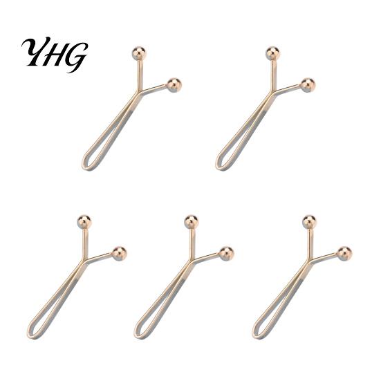Damage Free Pants Clip 5/10Pcs Waist Tightener for Pants, Reusable Cincher No Loose Jeans, Sewing Trousers Leg Shortening Clamp Metal