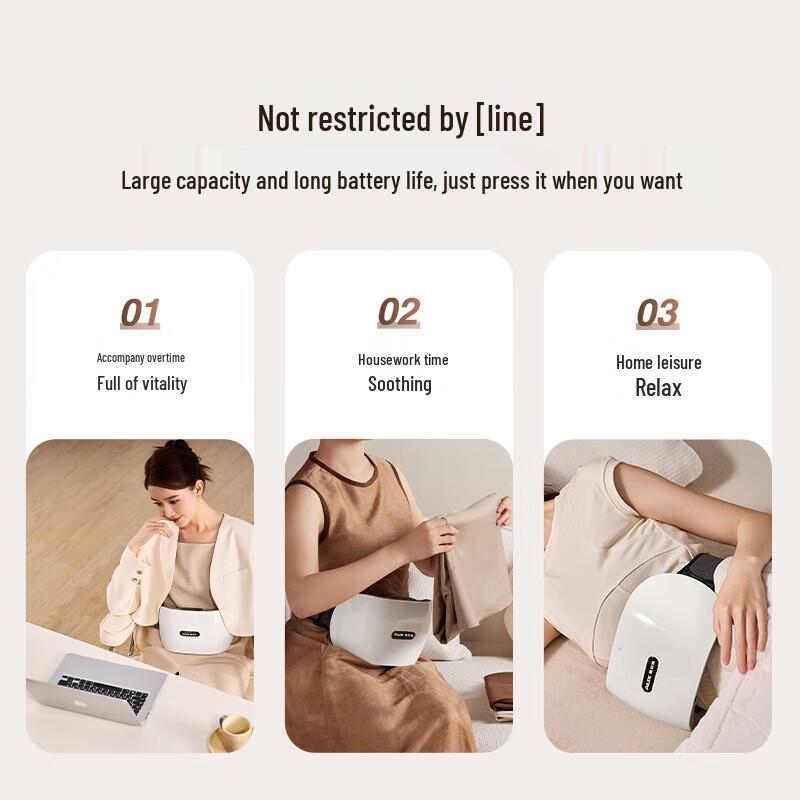 Aux Bianstone Abdominal & Waist Massager CN Plug (adapter Included)