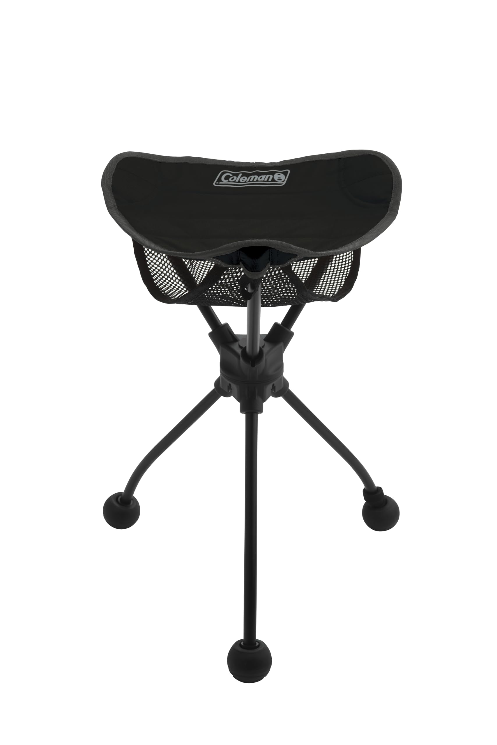 Складной стул Coleman 360 для зрителей (Черный-черный) - Стул, Туристический, Для улицы, Спортивный, Складной, Легкий, Компактный, Поворотный, чёрный