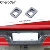 2XRear License Plate Light Lamp Cover Decor Trim For Ford F150 -23 Chrome